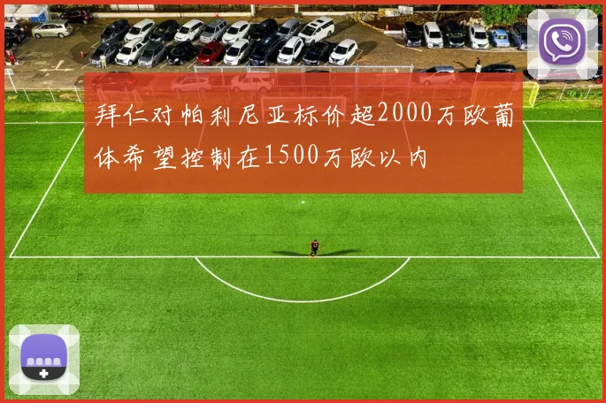拜仁对帕利尼亚标价超2000万欧葡体希望控制在1500万欧以内