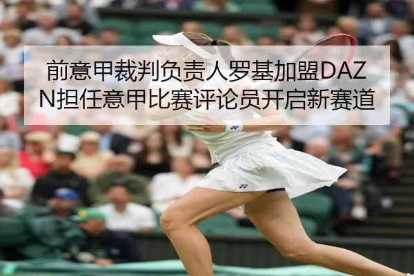 前意甲裁判负责人罗基加盟DAZN担任意甲比赛评论员开启新赛道 | kaiyun